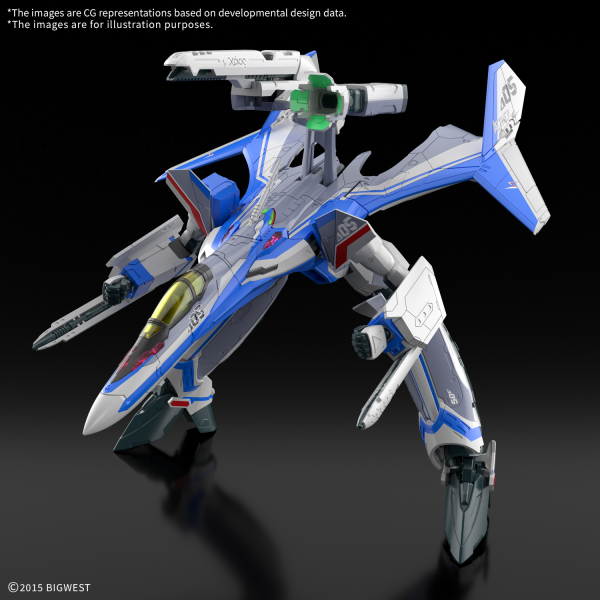 BANDAI HOBBY HG 1/100 VF-31J SIEGFRIED（HAYATE IMMELMANN USE） Deluxe Set(4573102691590)(4573102691590)