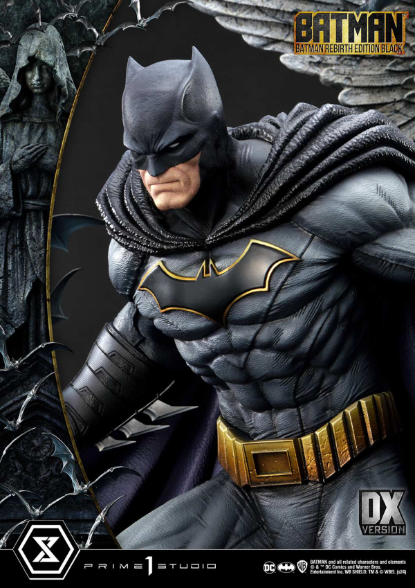 Prime 1 Studio Ultimate Premium Masterline Batman (Comics) Batman Rebirth Edition (Black) Deluxe Version | 4580708049793