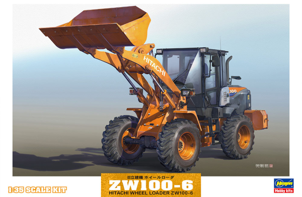 Hasegawa [WM04] 1:35 HITACHI WHEEL LOADER ZW100-6(4967834660045)(4967834660045)