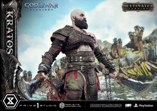 Prime 1 Studio Real Elite Masterline God of War: Ragnarok Kratos Ultimate Version(4582647120793)(4582647120793)