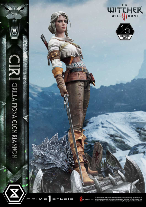 Prime 1 Studio Museum Masterline The Witcher 3: Wild Hunt Ciri Fiona Elen Riannon(4582647120458)(4582647120458)