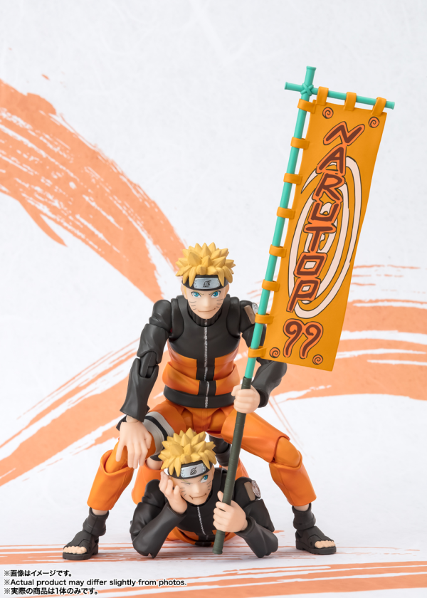 BANDAI Spirits NARUTO UZUMAKI -NARUTOP99 Edition- "NARUTO", TAMASHII NATIONS S.H.Figuarts