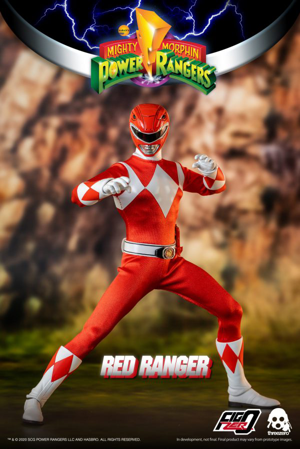 Three Zero Mighty Morphin Power Rangers - FigZero 1/6 Red Ranger