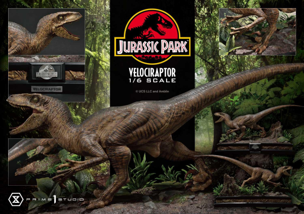 Prime 1 Studio Legacy Museum Collection Jurassic Park (Film) Velociraptor Attack 1/6 scale(4580708035741)(4580708035741)