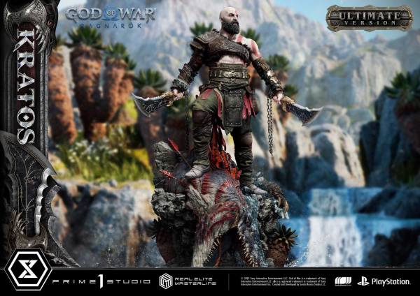 Prime 1 Studio Real Elite Masterline God of War: Ragnarok Kratos Ultimate Bonus Version(4582647120809)(4582647120809)