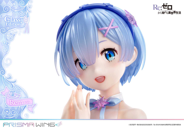 Prime 1 Studio PRISMA WING  Re:ZERO -Starting Life in Another World-  Rem Glass Edition  1/7 Scale Pre-Painted Figure | 4580708049502