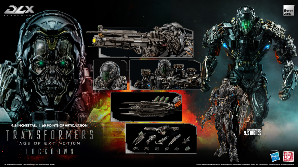 threezero Transformers: Age of Extinction - DLX Lockdown(4895250814172)(4895250814172)