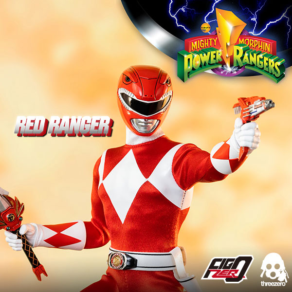 Three Zero Mighty Morphin Power Rangers - FigZero 1/6 Red Ranger