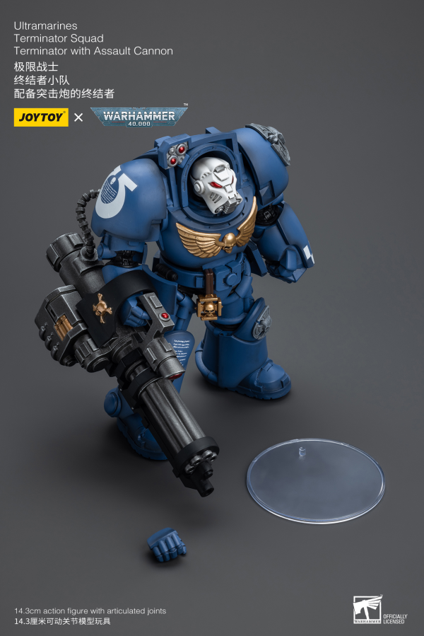 Joy Toy Ultramarines Terminator Squad Terminator with Assault Cannon