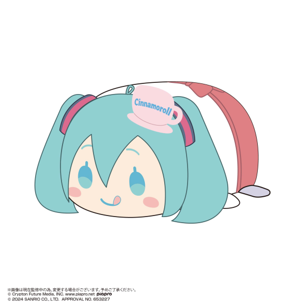 Hatsune miku×Cinnamoroll POTE KORO MASCOT 2