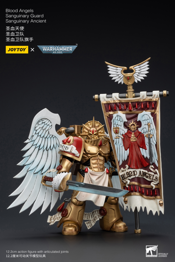 Joy Toy Blood Angels Sanguinary Guard Sanguinary Ancient(6973130376199)(6973130376199)