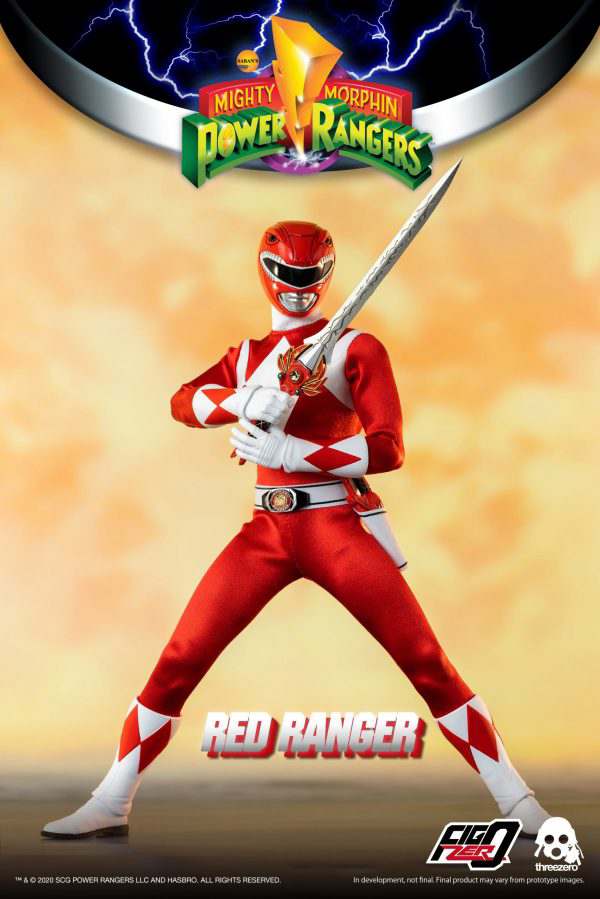 Three Zero Mighty Morphin Power Rangers - FigZero 1/6 Red Ranger