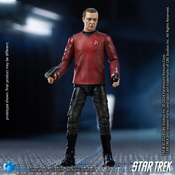 HIYA Toys Exquisite Mini Series 1/18 Scale STAR TREK 2009 Scotty