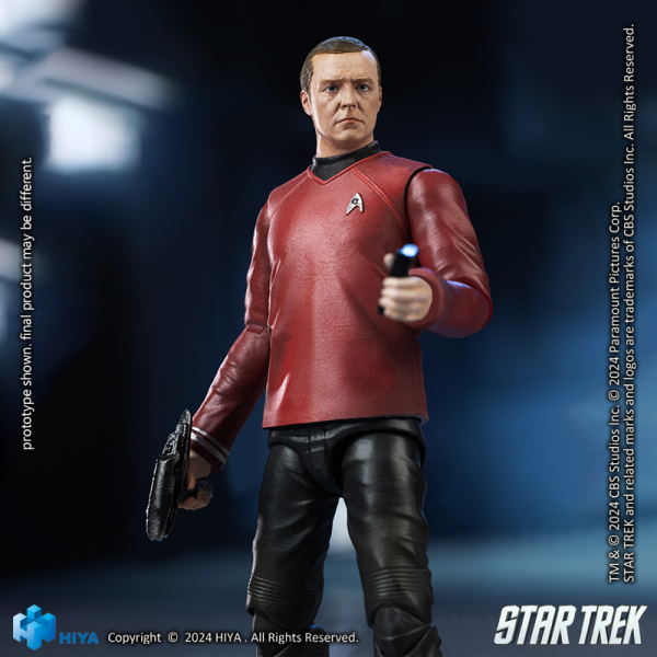 HIYA Toys Exquisite Mini Series 1/18 Scale STAR TREK 2009 Scotty