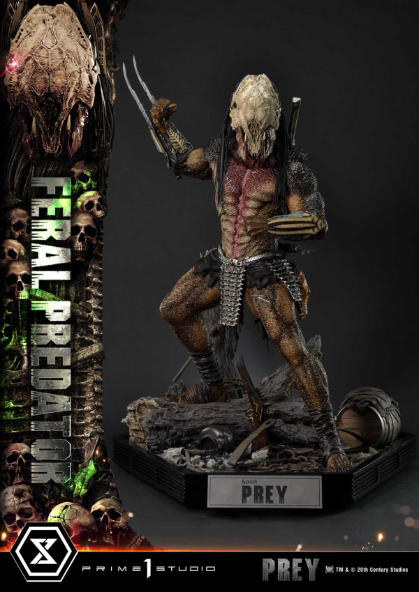 Prime 1 Studio Museum Masterline Prey Feral Predator Deluxe Version(4582647120731)(4582647120731)