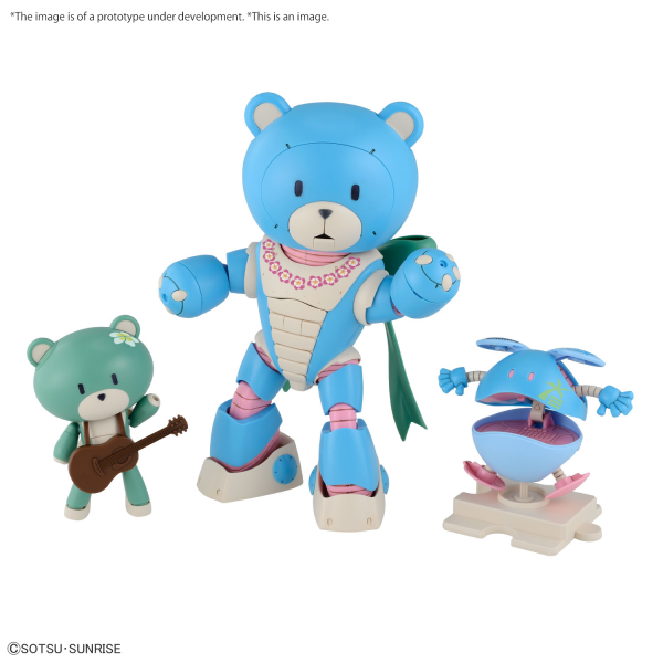 BANDAI HOBBY HG 1/144 BEARGGUY OHANA & ALOHARO SET(4573102662880)(4573102662880)