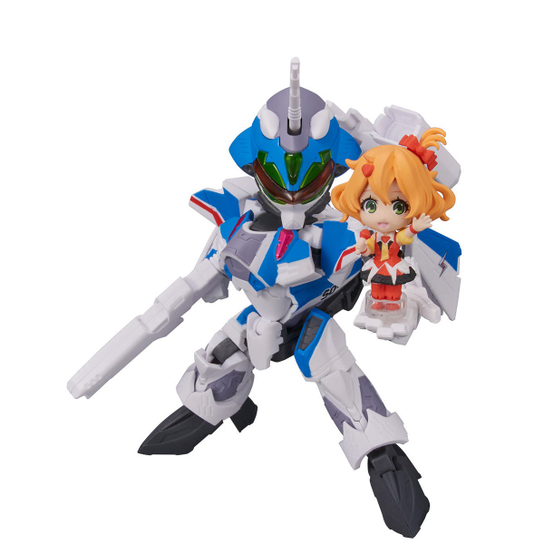 BANDAI Spirits VF-31J Siegfried (Hayate Immelmann use) with Freyja Wion(4573102641526)(4573102641526)