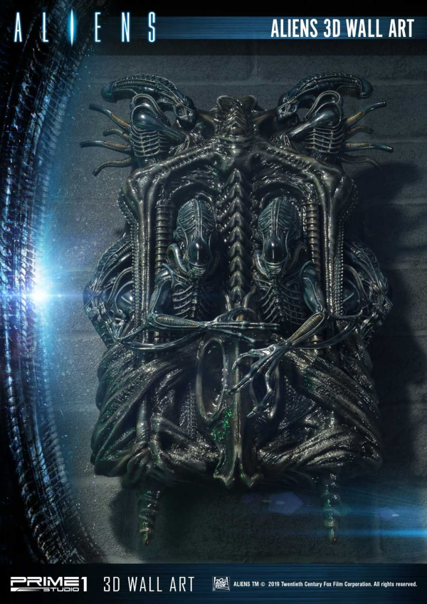 Prime 1 Studio 3D Wall Art Aliens (Film) Aliens 3D Wall Art | 4562471908224