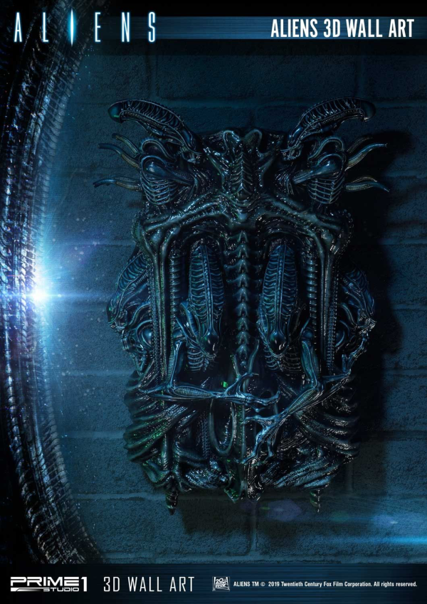 Prime 1 Studio 3D Wall Art Aliens (Film) Aliens 3D Wall Art(4562471908224)(4562471908224)