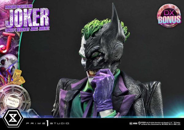 Prime 1 Studio Museum Masterline Batman (Comics) The Joker (Concept Design by Jorge Jimenez) DX Bonus Version | 4580708041216