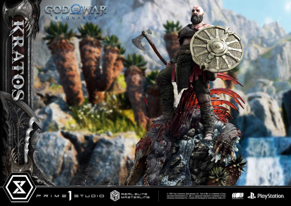 Prime 1 Studio Real Elite Masterline God of War: Ragnarok Kratos Ultimate Bonus Version(4582647120809)(4582647120809)