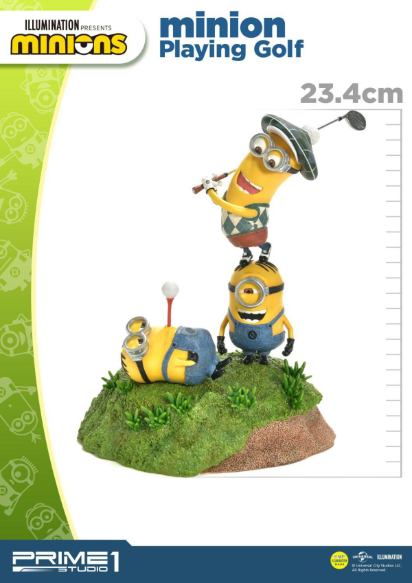 Prime 1 Studio Prime Collectible Figures Minions Playing Golf | 4582535941547