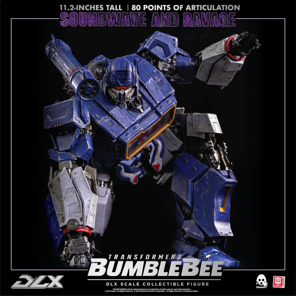 Three Zero Transformers: Bumblebee - DLX Soundwave and Ravage