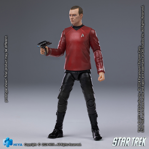 HIYA Toys Exquisite Mini Series 1/18 Scale STAR TREK 2009 Scotty