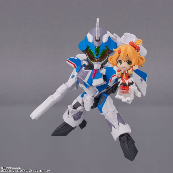 BANDAI Spirits VF-31J Siegfried (Hayate Immelmann use) with Freyja Wion(4573102641526)(4573102641526)