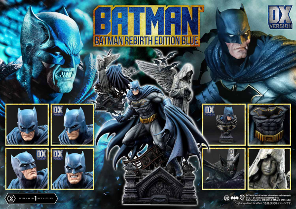 Prime 1 Studio Ultimate Premium Masterline Batman (Comics) Batman Rebirth Edition (Blue) DX Bonus Version | 4580708049830