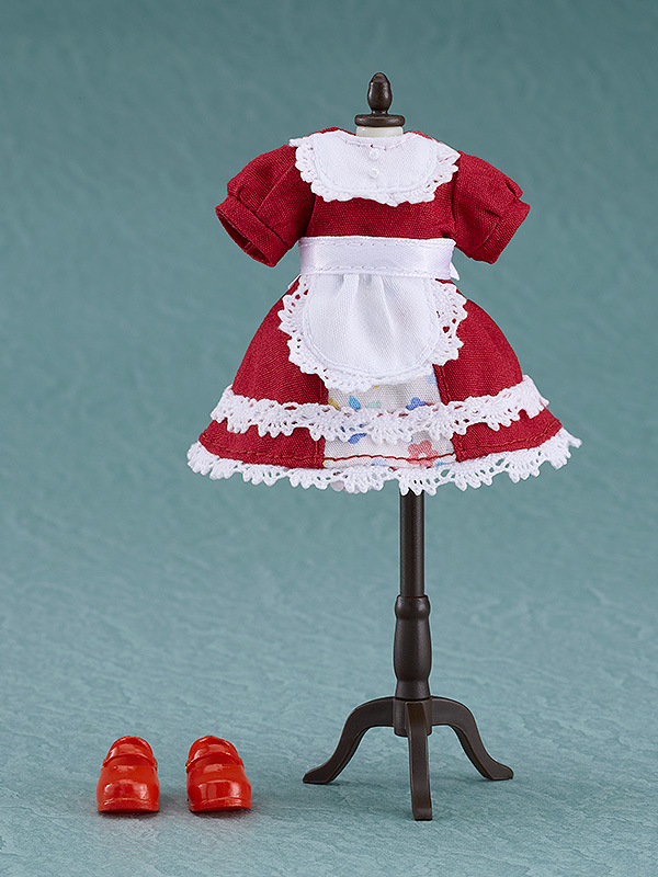 Good Smile Company Nendoroid Doll Outfit Set: Old-Fashioned Dress (Red)(4580590174375)(4580590174375)