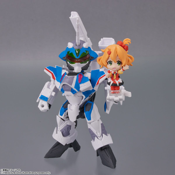 BANDAI Spirits VF-31J Siegfried (Hayate Immelmann use) with Freyja Wion(4573102641526)(4573102641526)