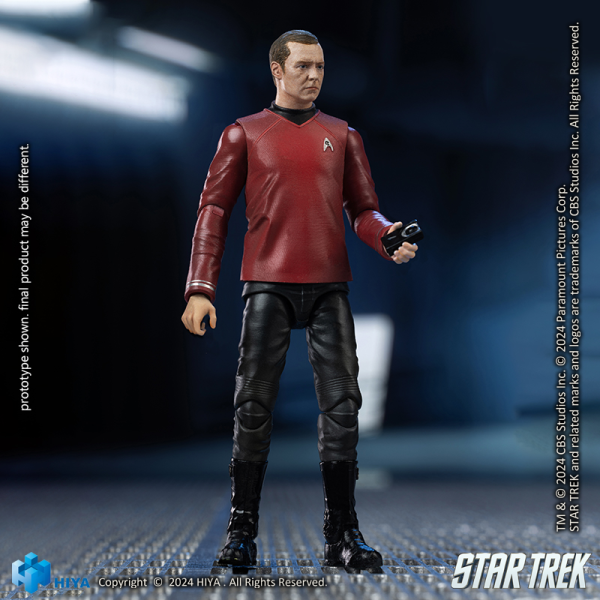 HIYA Toys Exquisite Mini Series 1/18 Scale STAR TREK 2009 Scotty