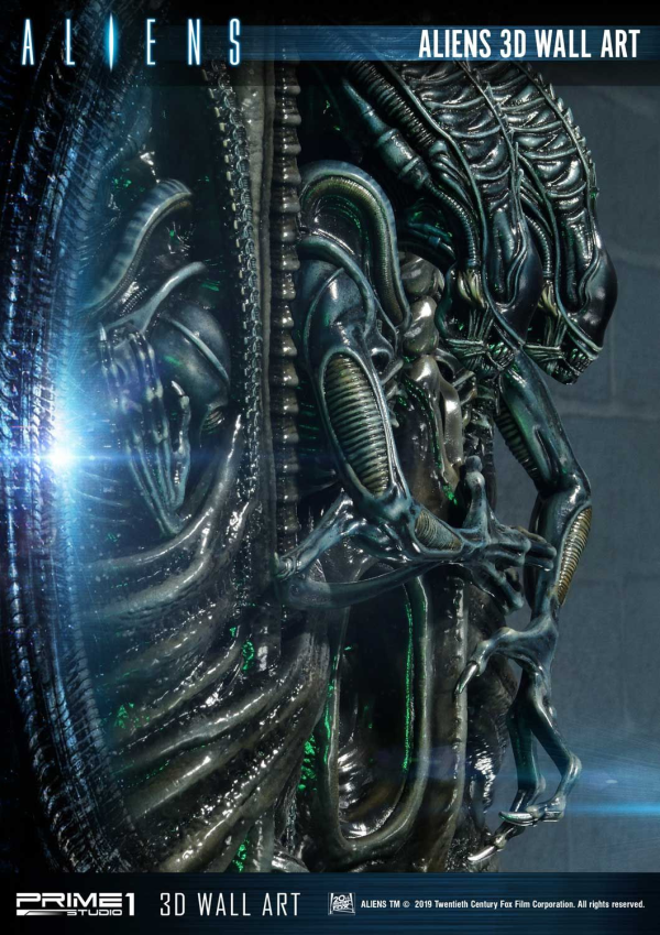 Prime 1 Studio 3D Wall Art Aliens (Film) Aliens 3D Wall Art(4562471908224)(4562471908224)