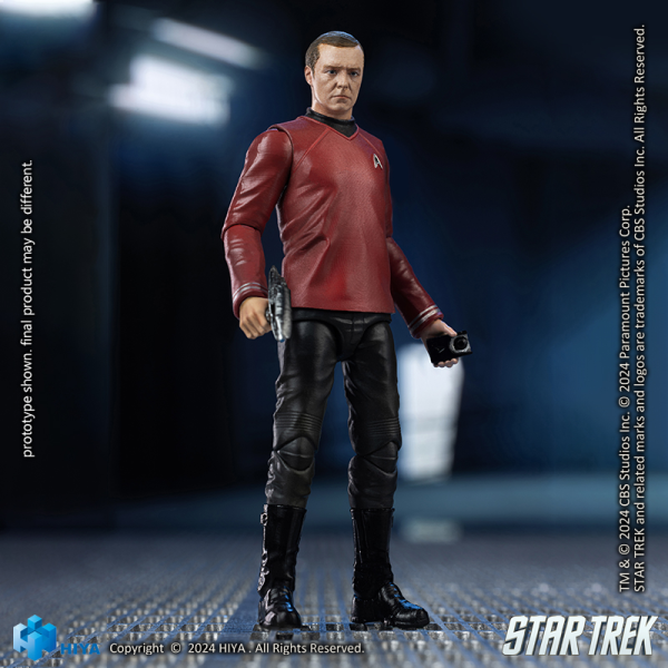 HIYA Toys Exquisite Mini Series 1/18 Scale STAR TREK 2009 Scotty