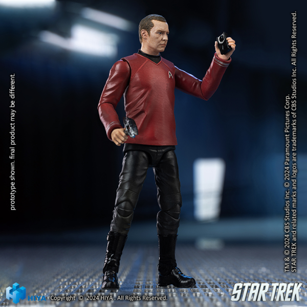 HIYA Toys Exquisite Mini Series 1/18 Scale STAR TREK 2009 Scotty