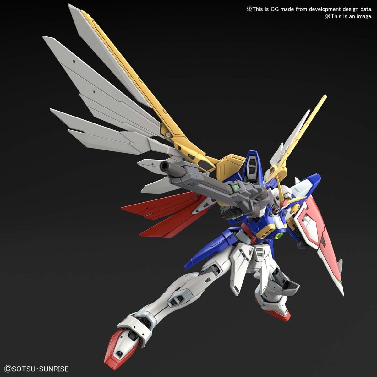 BANDAI Hobby RG 1/144 WING GUNDAM