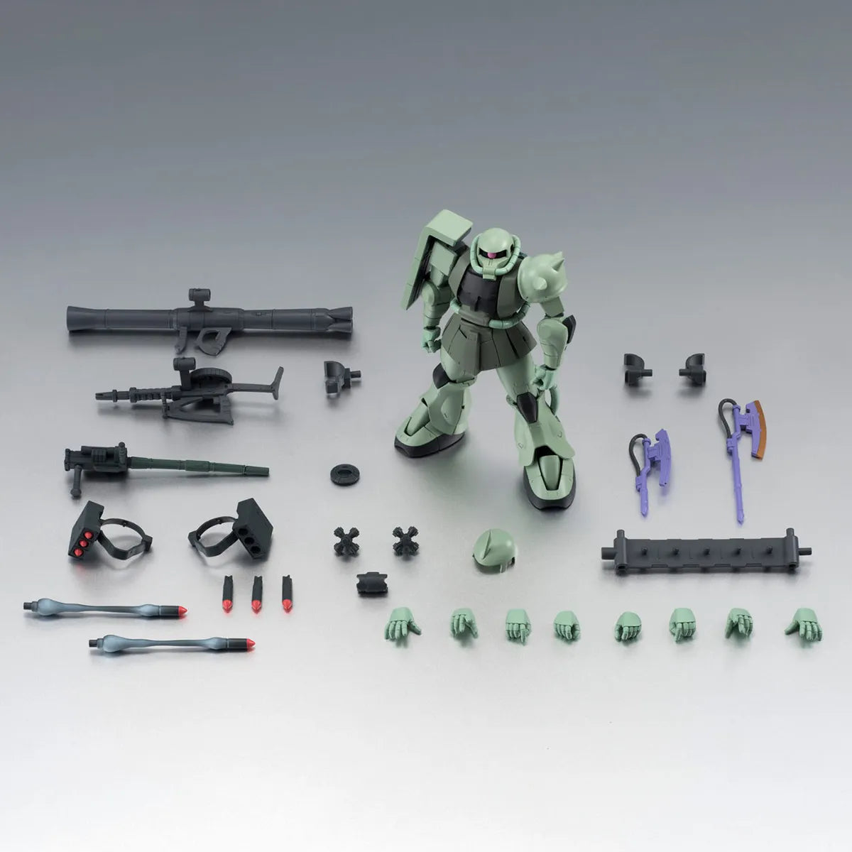 Bandai Spirits The Robot Spirits <Side MS> MS-06 Zaku II Ver. A.N.I.M.E. "Mobile Suit Gundam"