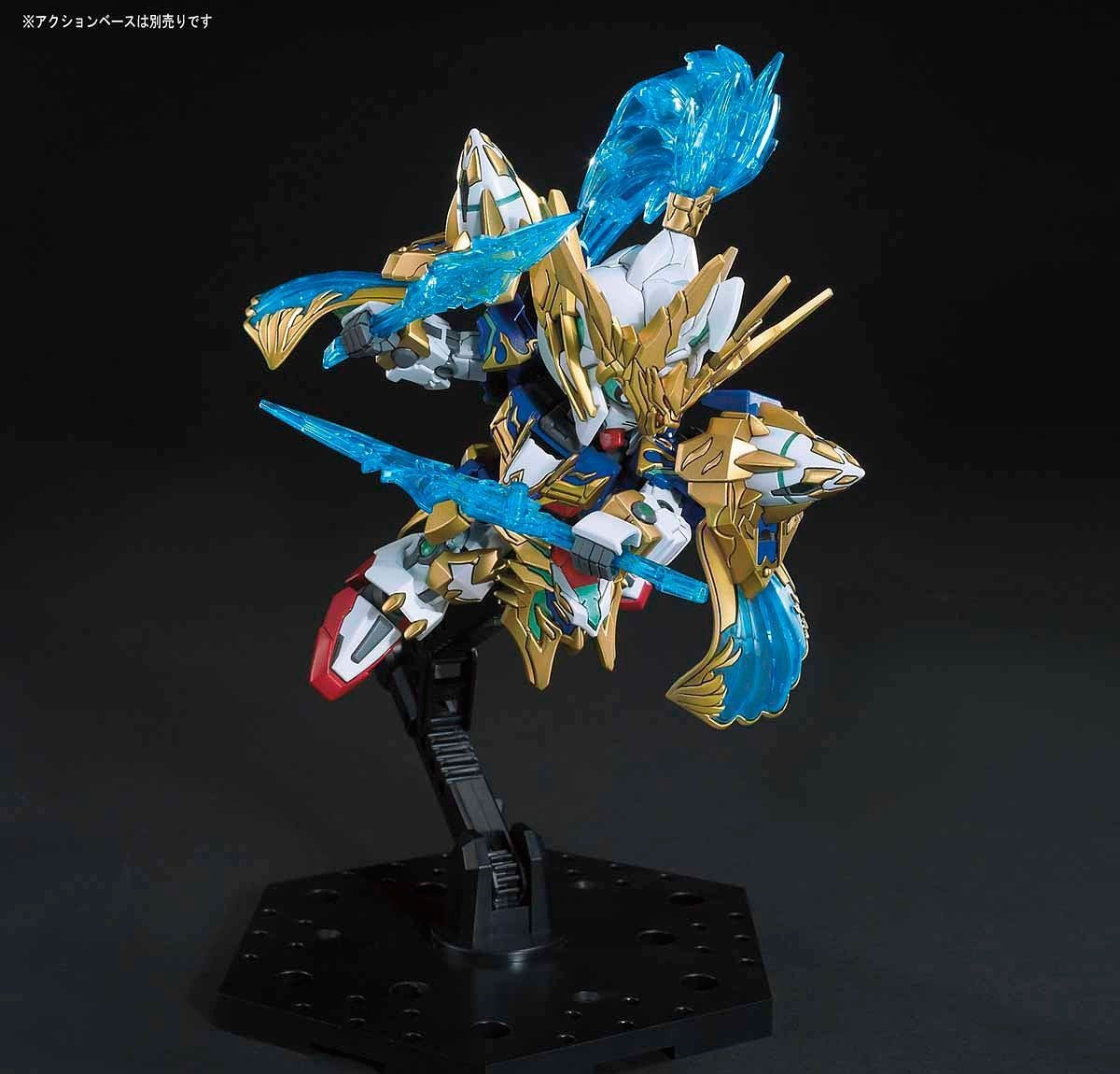 BANDAI Hobby SD SANGOKU SOKETSUDEN [07] Zhao Yun 00 GUNDAM & BLUE DRAGON DRIVE