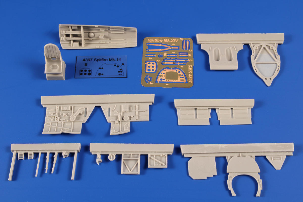 CMK 1/48 Spitfire Mk.XIV ''Bubble Canopy' Cockpit