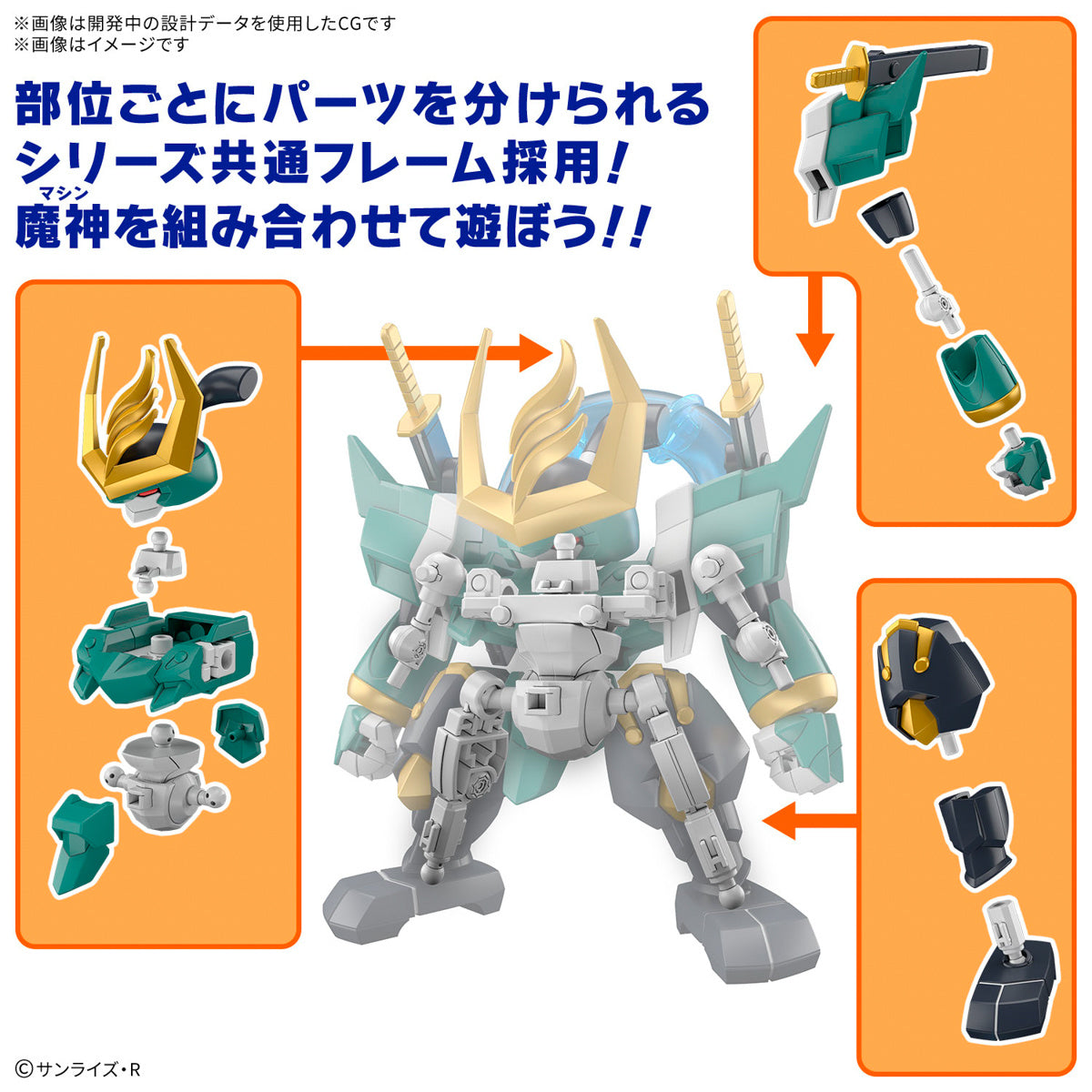 BANDAI HOBBY Mashin Creator Wataru - Mashin C (Tentative)