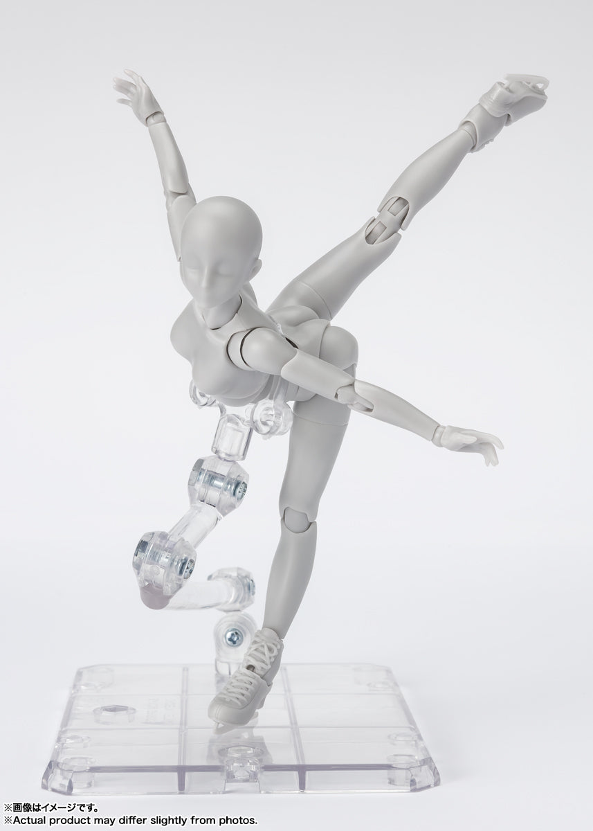 BANDAI Spirits Body-Chan -Sports- Edition DX Set (Gray Color ver.) , Tamashii Nations S.H.Figuarts