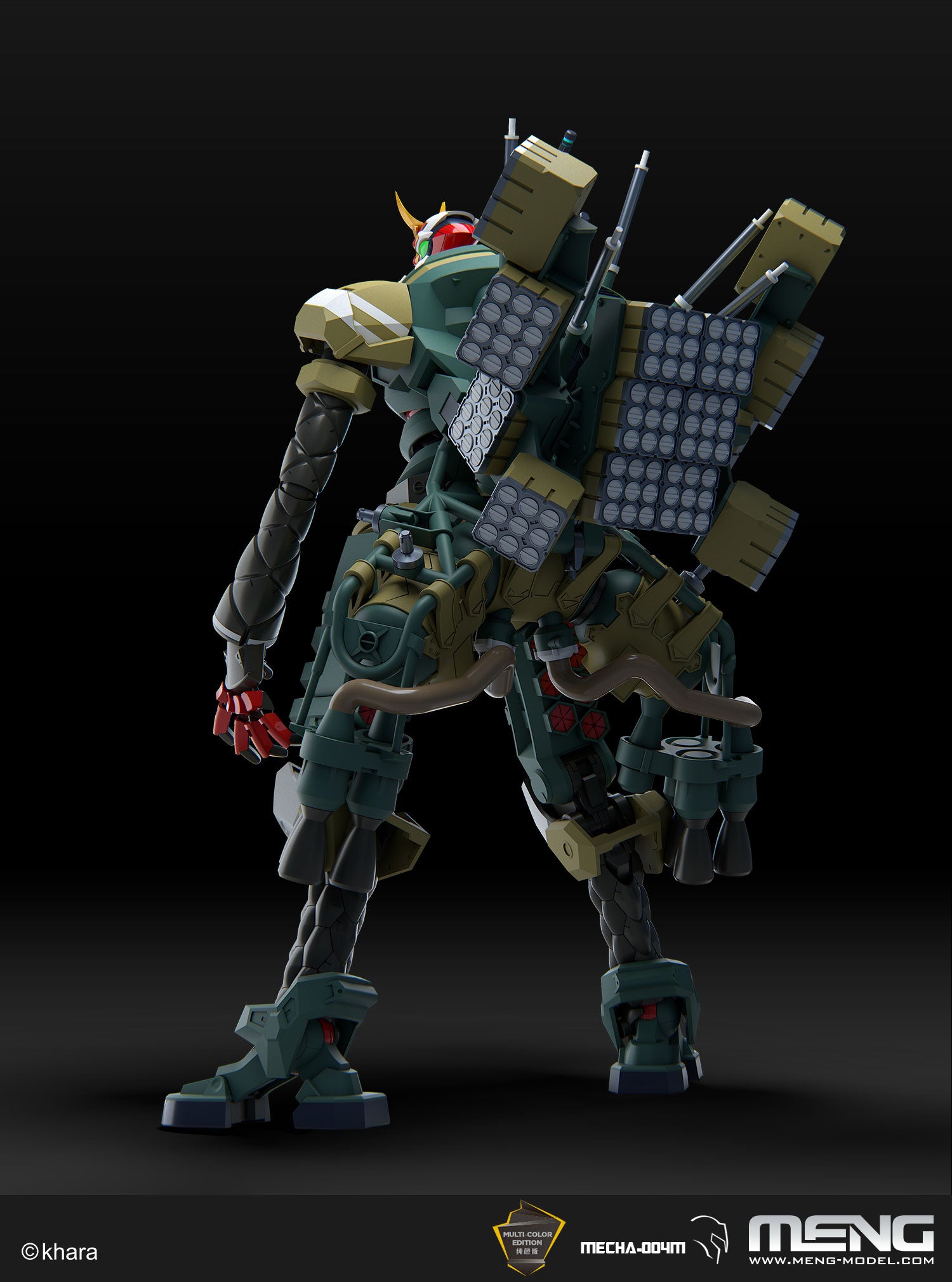 Meng Multipurpose Humanoid Decisive Weapon, Artificial Human Evangelion Production Model - New 02α (Multi-color Edition)