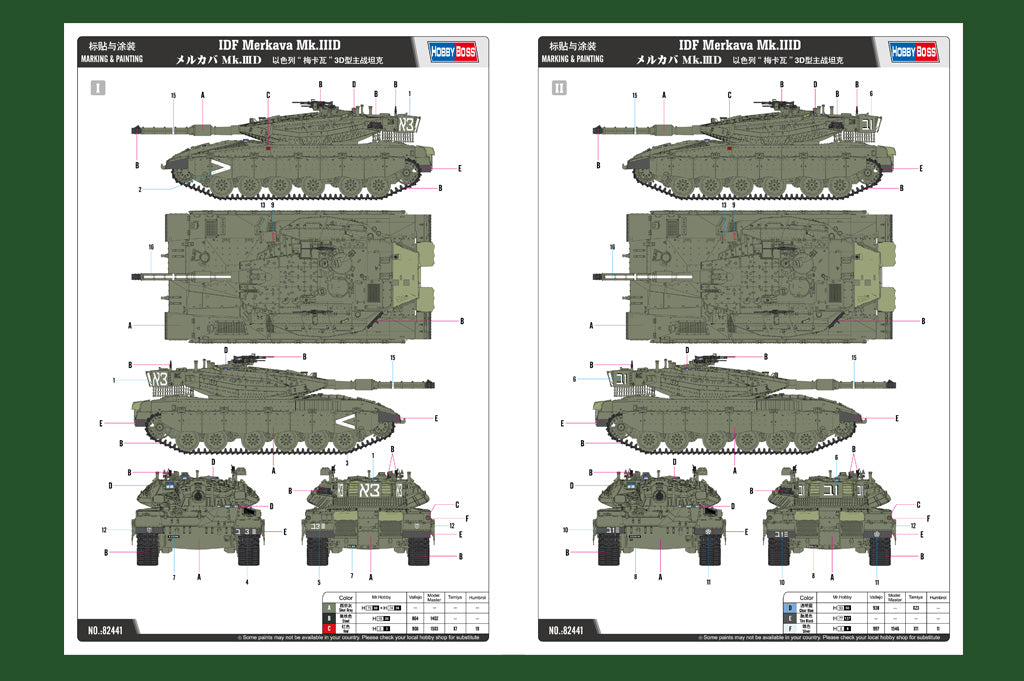 Hobby Boss 1/35 IDF Merkava Mk.IIID