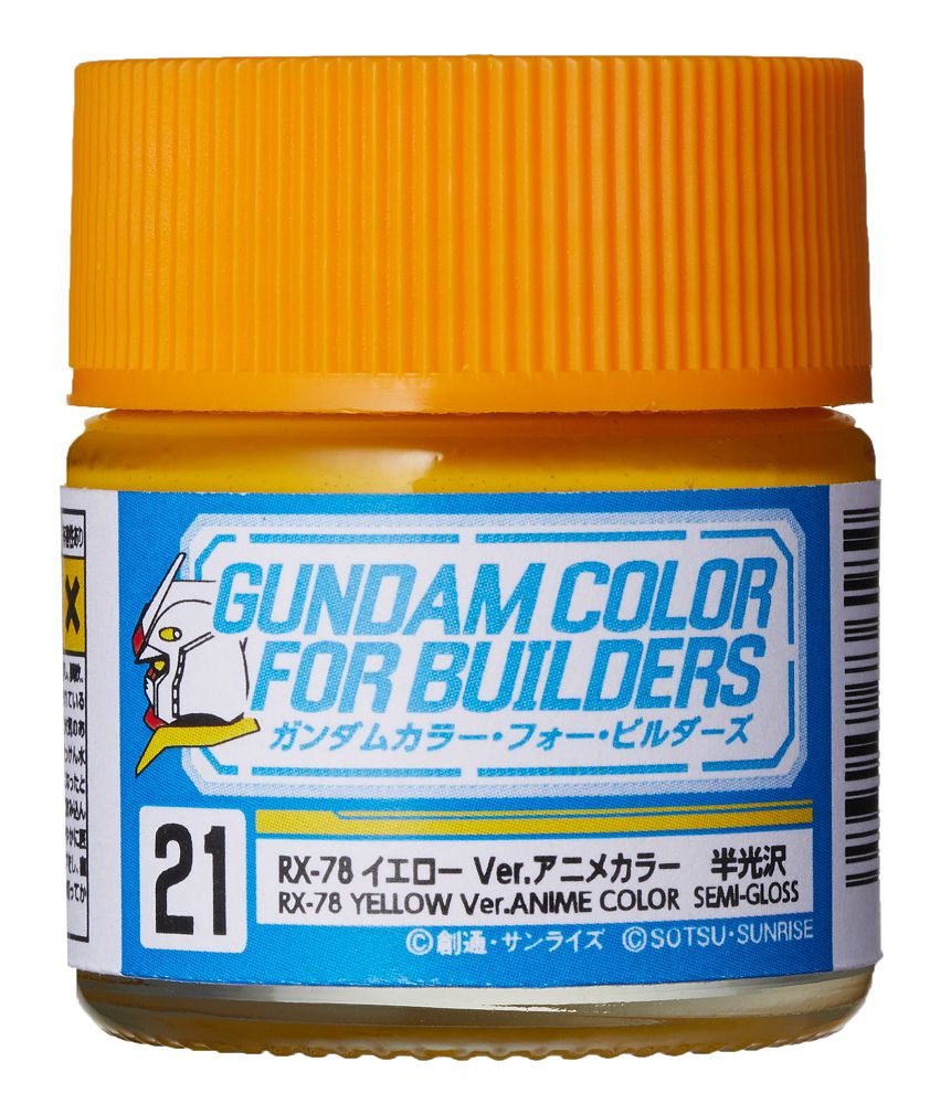 Mr Hobby G Color - RX-78 YELLOW Ver. ANIME COLOR