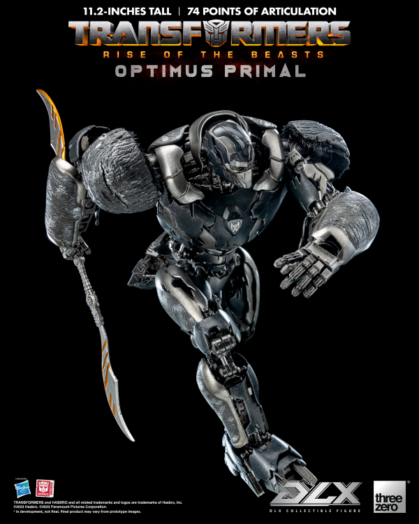 Three Zero Transformers: Rise of the Beasts - DLX Optimus Primal