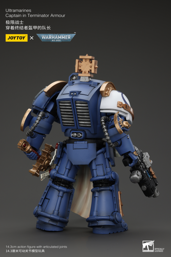 Joy Toy Ultramarines Captain In Terminator Armour(6973130374980)(6973130374980)