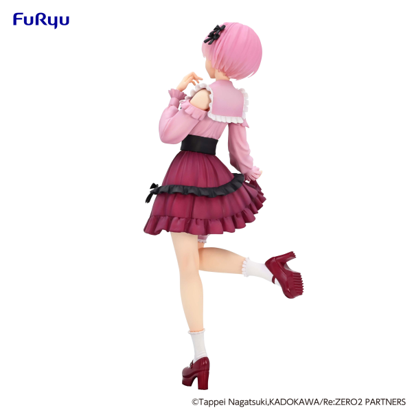 FURYU Corporation Re:ZERO -Starting Life in Another World- Trio-Try-iT Figure -Ram Girly Outfit-