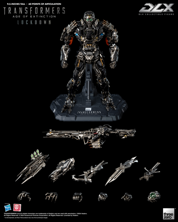 threezero Transformers: Age of Extinction - DLX Lockdown(4895250814172)(4895250814172)