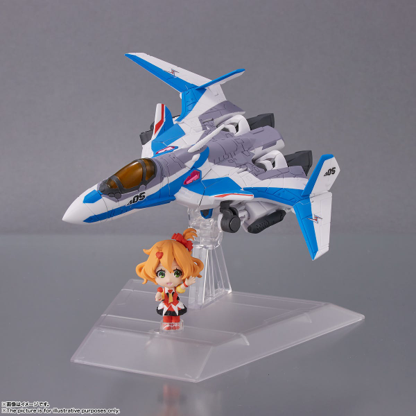 BANDAI Spirits VF-31J Siegfried (Hayate Immelmann use) with Freyja Wion(4573102641526)(4573102641526)